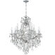 Maria Theresa 13 Light 28 inch Polished Chrome Chandelier Ceiling Light in Clear Swarovski Strass