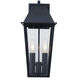 Winchester 2 Light 8 inch Black Outdoor Wall Light