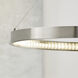 Sean Lavin Bodiam LED 30.4 inch Satin Nickel Chandelier Ceiling Light, Integrated LED