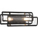 Bella Collina 2 Light 24 inch Coal Bath Vanity Wall Light