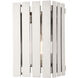 Greenwich 1 Light 10 inch Brushed Nickel Outdoor Wall Lantern