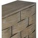 Lydon Brown Mindi Wood and Antique Brass 4 Drawer Chest