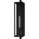 Dale 1 Light 26 inch Matte Black Outdoor Wall Lantern, Large