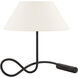 Fillea 18.5 inch 60.00 watt Forged Iron Table Lamp Portable Light