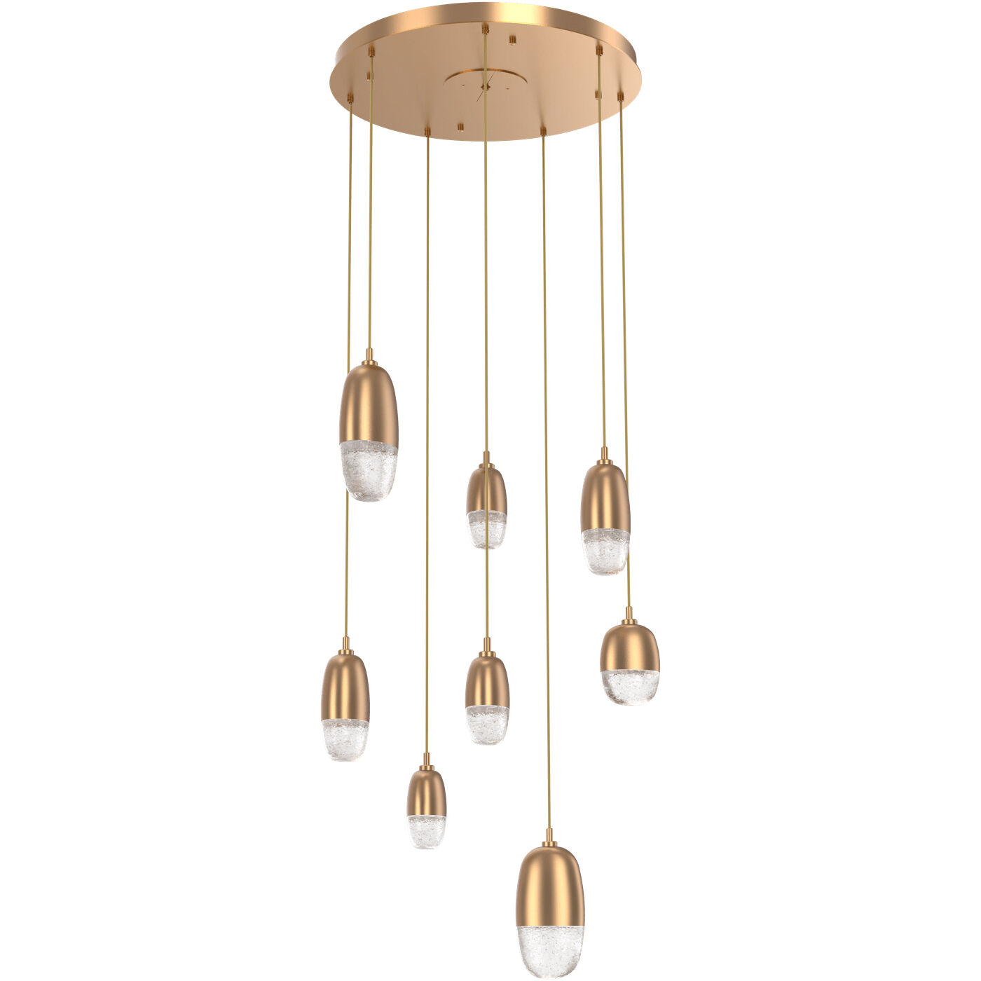Pebble 8 Light Chandelier