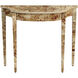 Chester Light Burl 36" Console Table in Light Brown