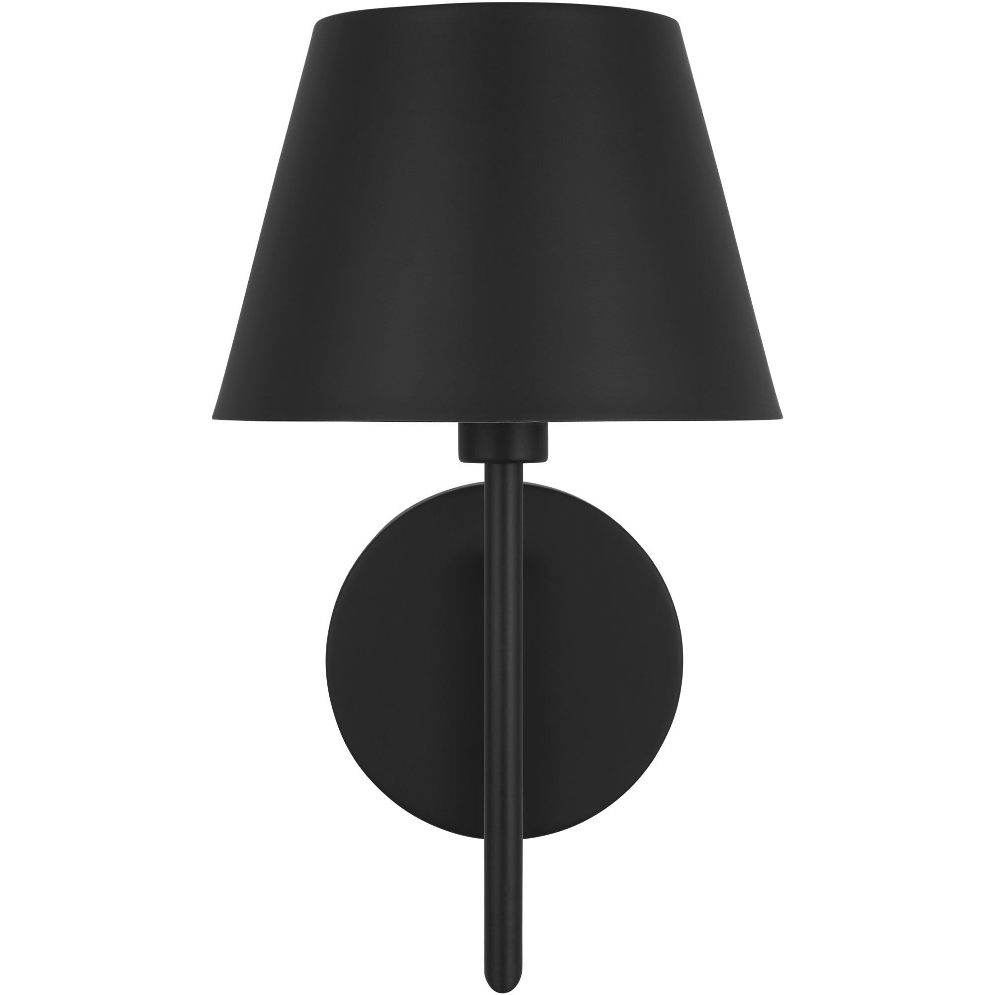 Drew & Jonathan Ender 1 Light 7 inch Midnight Black Sconce Wall Light, Small