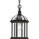Dillard 1 Light 7.5 inch Antique Bronze Outdoor Hanging Lantern