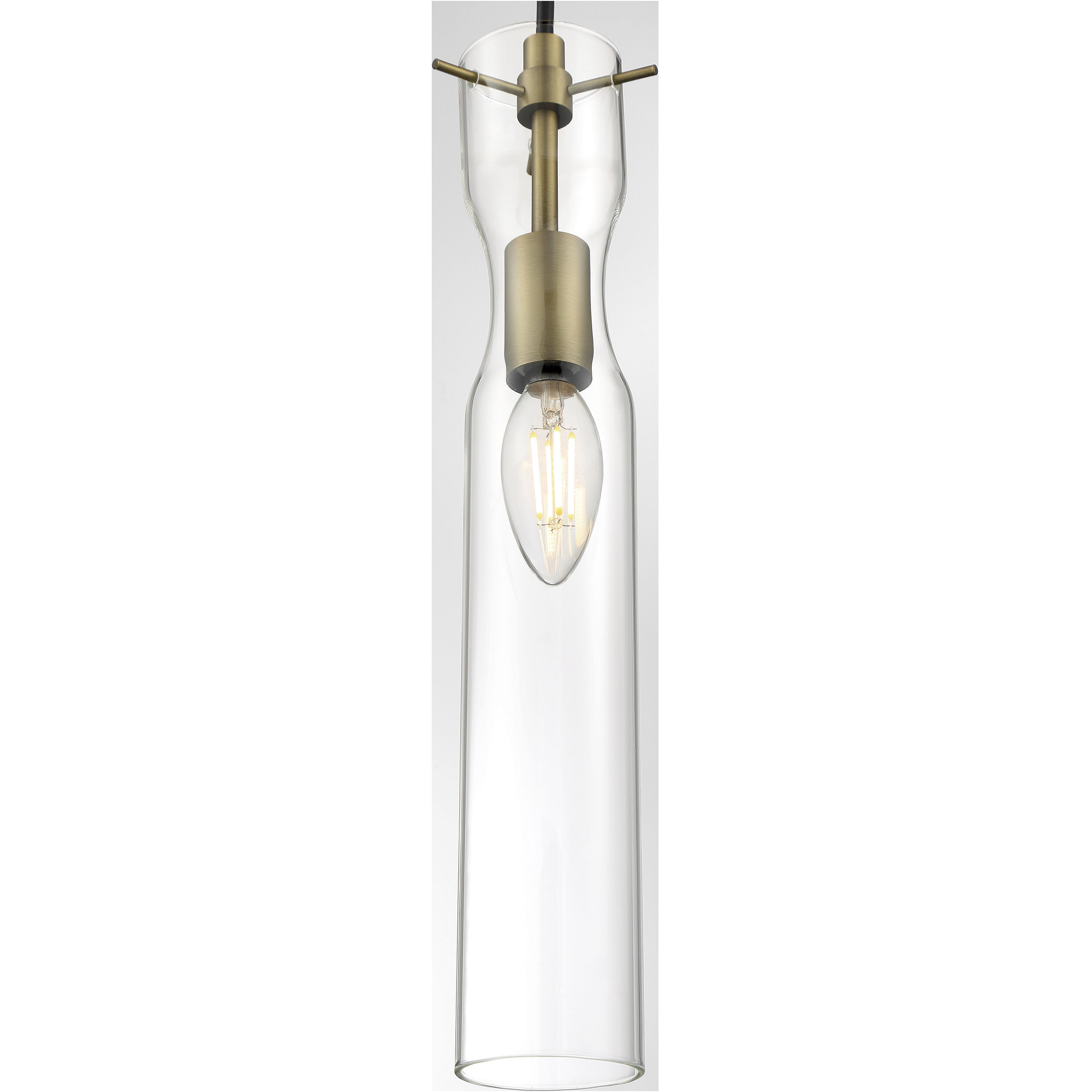 Spyglass 1 Light 5 inch Vintage Brass Pendant Ceiling Light