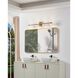 Blake LED 35.5 inch Champagne Gold and Polished Nickel Vanity Light Wall Light