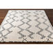Beni Ourain 120 X 96 inch Ivory Rug in 8 x 10, Rectangle