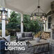 Bromley LED 25 inch Museum Black Outdoor Wall Mount Lantern, Medium