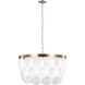 Sean Lavin Mellita Pendant Ceiling Light in Satin Brass