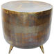 Kettel 19 X 19 inch Gold Accent Table