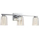 Dalton LED 24 inch Chrome Bathroom Vanity Wall Light