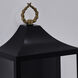 Marge 1 Light 18 inch Matte Black Outdoor Wall Sconce