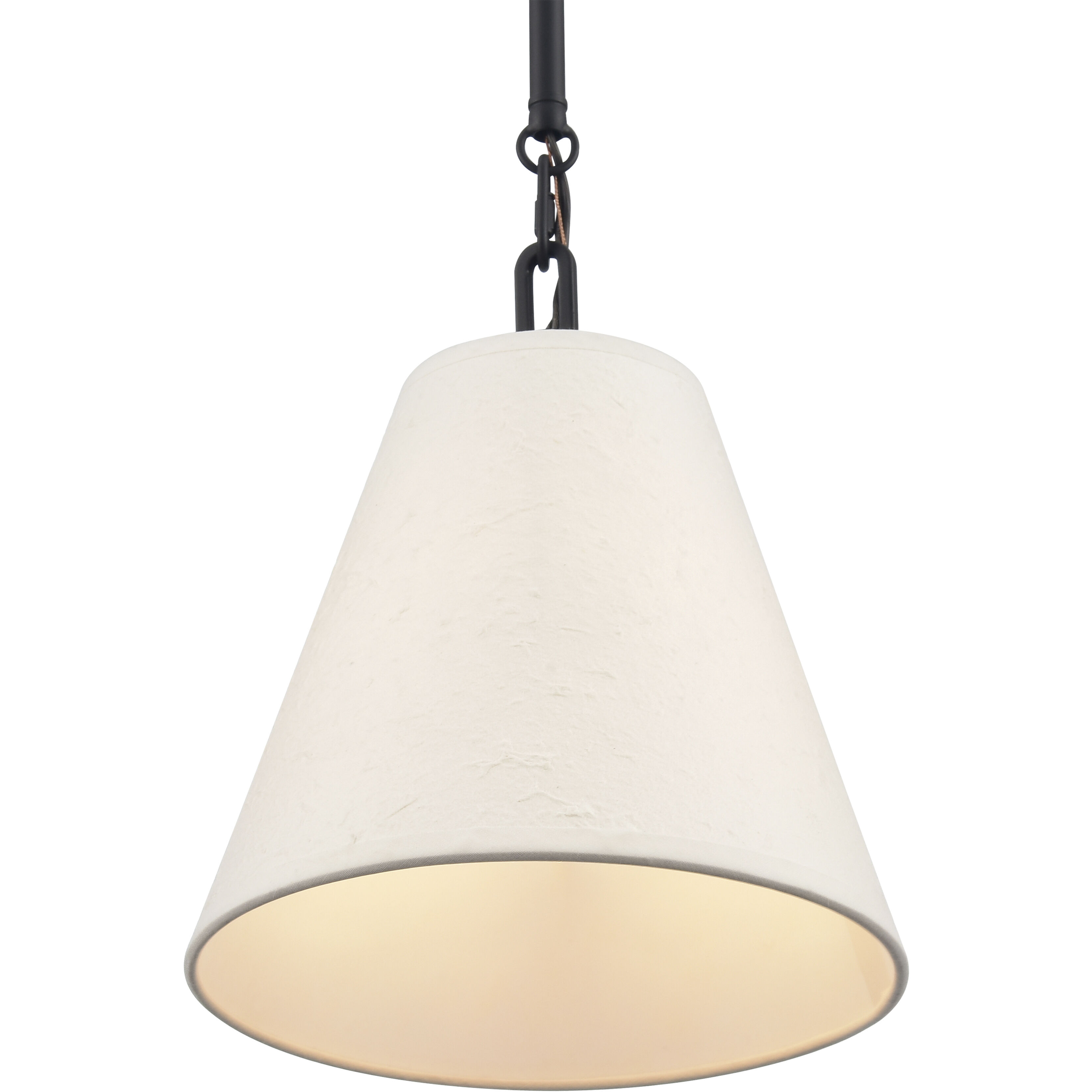 Rydell 1 Light 9 inch Matte Black Mini Pendant Ceiling Light