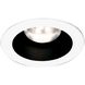 Recessed Ligthing White with Black Recessed Trim