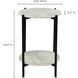 Melanie 24 X 18 inch White Accent Table