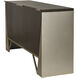 Cameron Gray Brown and Rose Gold Cabinet