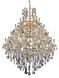 Maria Theresa 49 Light 46 inch Gold Foyer Ceiling Light in Clear, Royal Cut