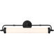 Keller LED 28 inch Black Lustre Bathroom Vanity Light Wall Light