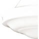 Huntley LED 12 inch Satin Nickel Semi-Flush Mount Ceiling Light