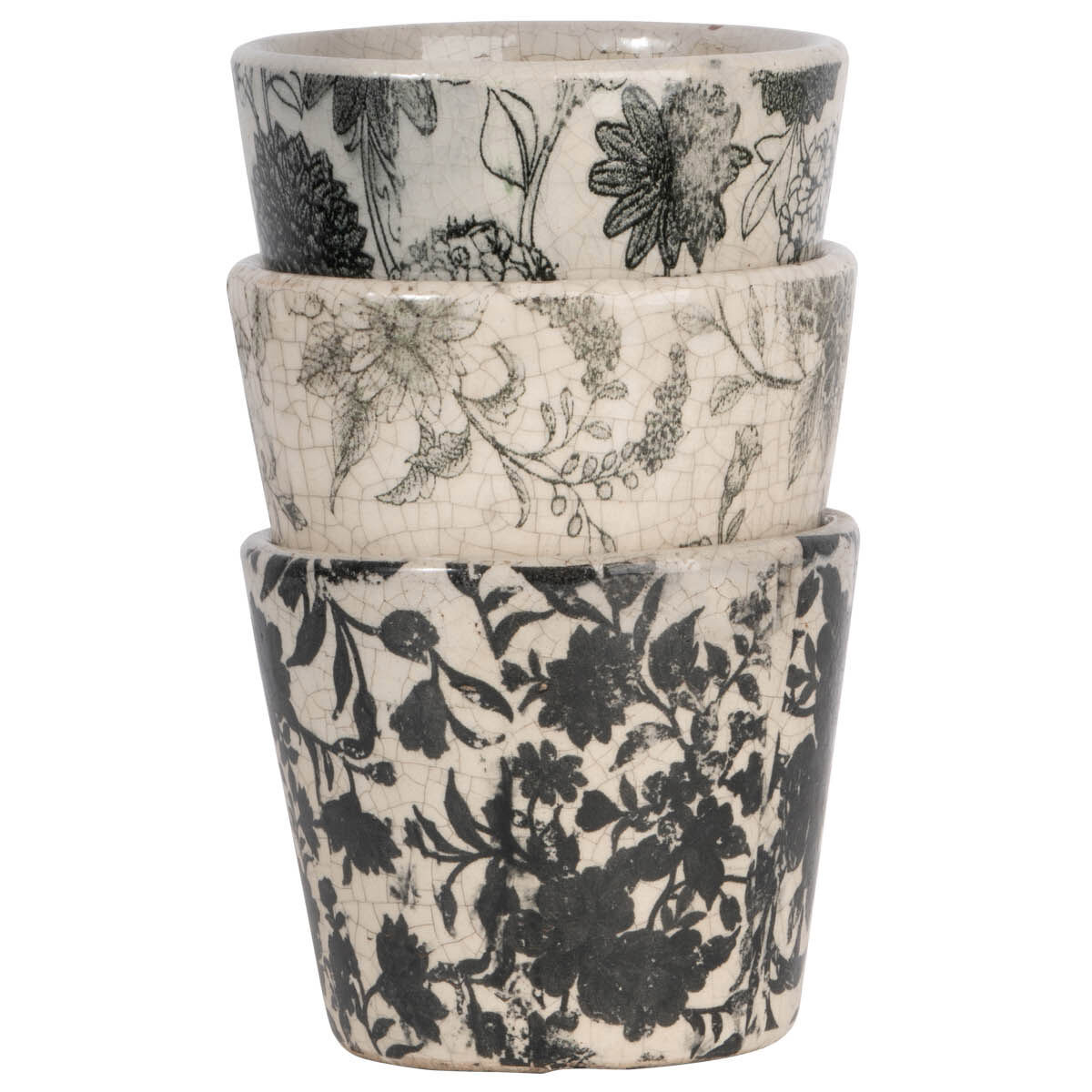 Terracotta Black Planter