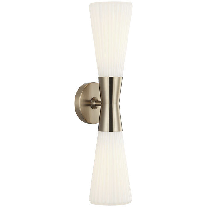 Jameson 2 Light 4.75 inch Champagne Gold Wall Sconce Wall Light
