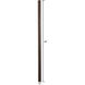 Outdoor Accessories 84 inch Hazelnut Bronze Outdoor Pole