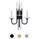 Signature Calliope LED 10 inch Soft Silver Wall Sconce Wall Light