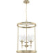 Xidane 3 Light 15 inch Alturas Gold Foyer Pendant Ceiling Light