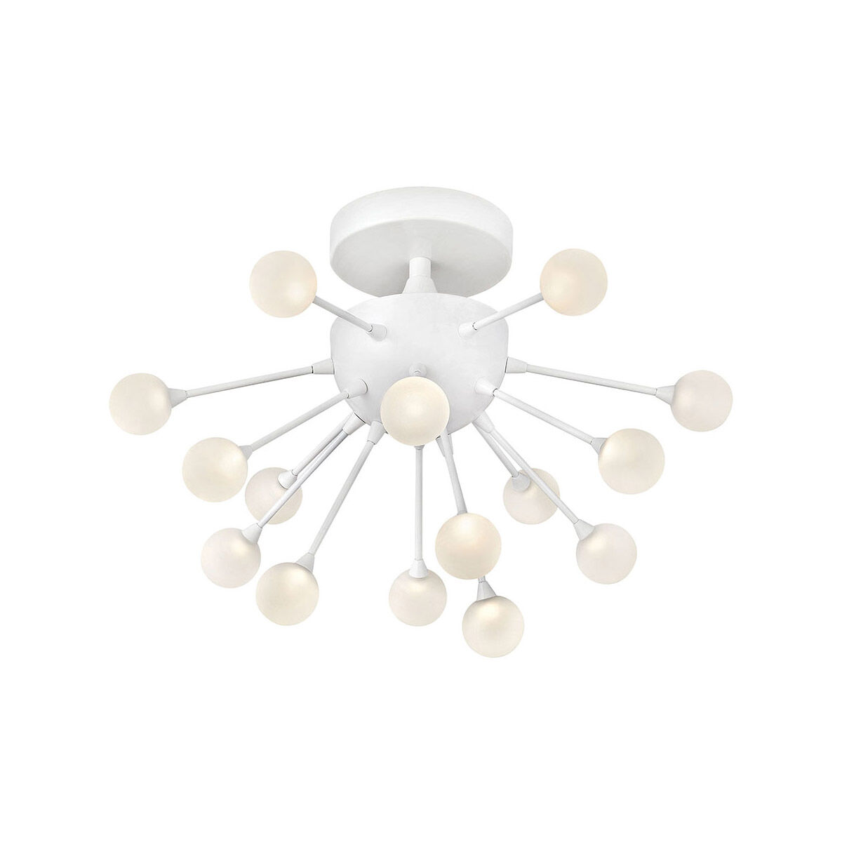 Impulse LED 15 inch Cloud Semi-Flush Mount Ceiling Light