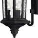 Estate Series Raley Outdoor Wall Mount Lantern in Museum Black, Non-LED, Medium