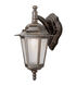 Alexander 1 Light 15 inch Rust Outdoor Wall Lantern