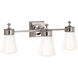 Siena 3 Light 23 inch Polished Nickel Triple Bath Sconce Wall Light