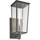 Marquis 1 Light 28 inch Matte Black Outdoor Sconce