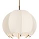 Lunaria 1 Light 24 inch Antique Brass Pendant Ceiling Light
