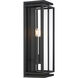 Stratford 2 Light 23.5 inch Dark Matte Black Outdoor Wall Sconce