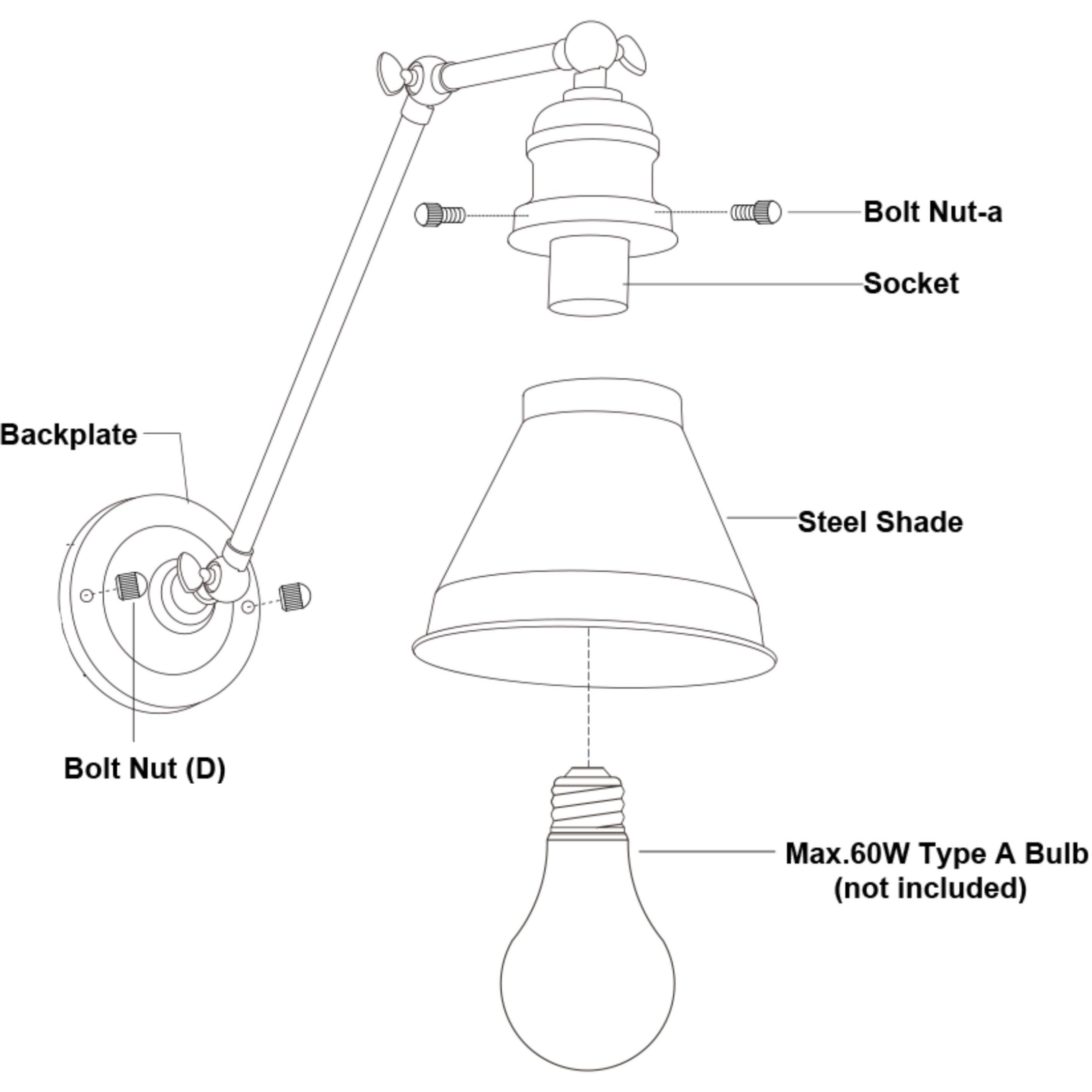Alexis LED 6 inch Satin Nickel and Matte White Wall Light