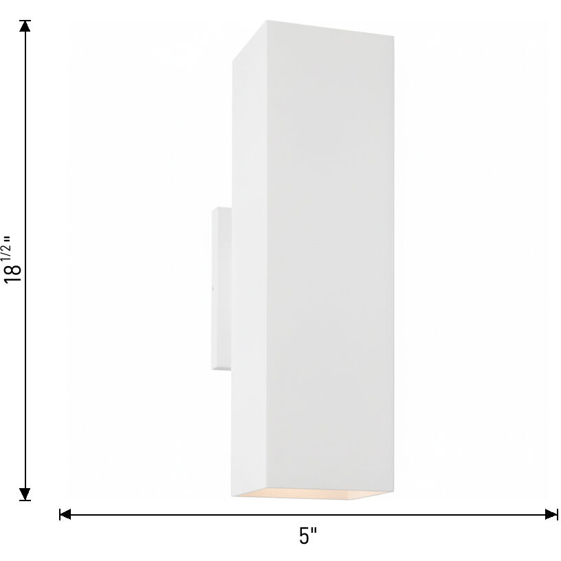 Sean Lavin Pohl 2 Light 18.5 inch Textured Black Outdoor Wall Lantern