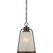 Tolland LED 9 inch Mahogany Bronze Outdoor Hanging Light