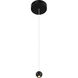 Itty LED 2 inch Coal Mini Pendant Ceiling Light