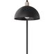 Thea 56 inch 60.00 watt Blackened Iron Floor Lamp Portable Light