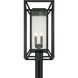 Harbor View 4 Light 23 inch Sand Coal Outdoor Post Mount Lantern, Great Outdoors