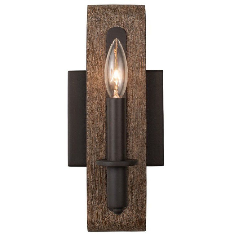 Duluth 1 Light 5 inch Satin Bronze Bath Vanity Light Wall Light