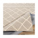Sinop 90 X 60 inch Medium Gray/Cream Rugs