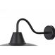 Tinsley 1 Light 12 inch Black Outdoor Wall Sconce