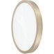 Argyle LED 16 inch Champagne Gold Flush Mount Ceiling Light