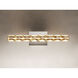 Zephyr LED 24 inch Polished Chrome Bath Vanity Light Wall Light